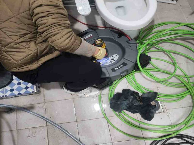부평구 변기막힘 작업사례 4